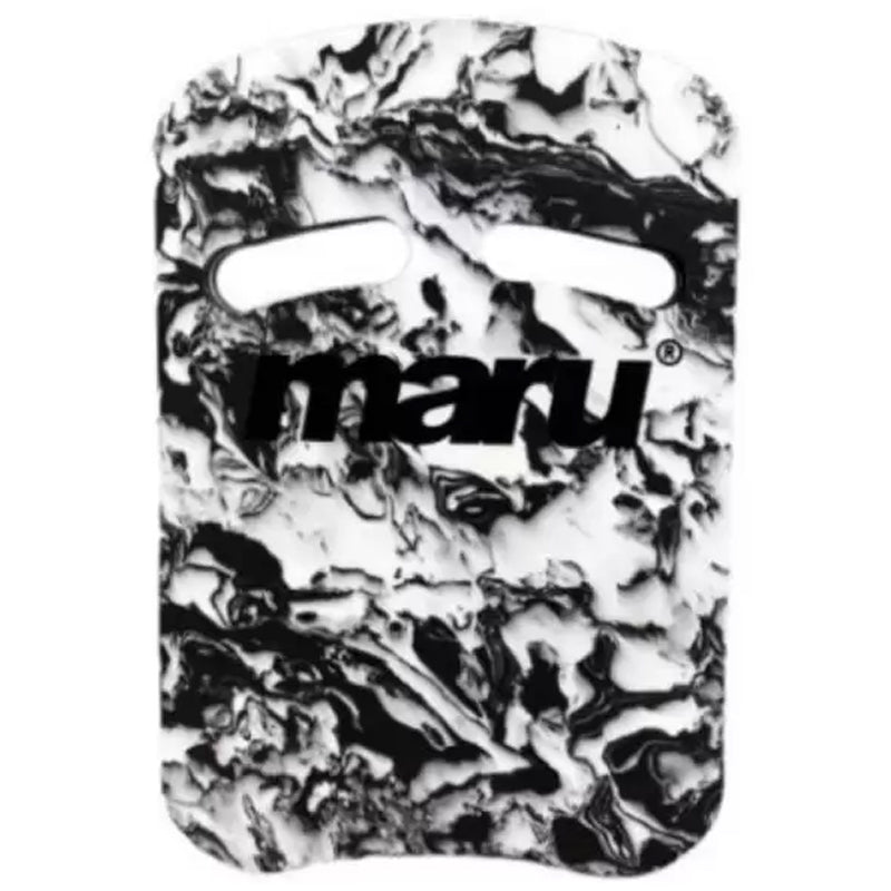 Maru - Swirl Two Grip Fitness Kickboard - Black/White