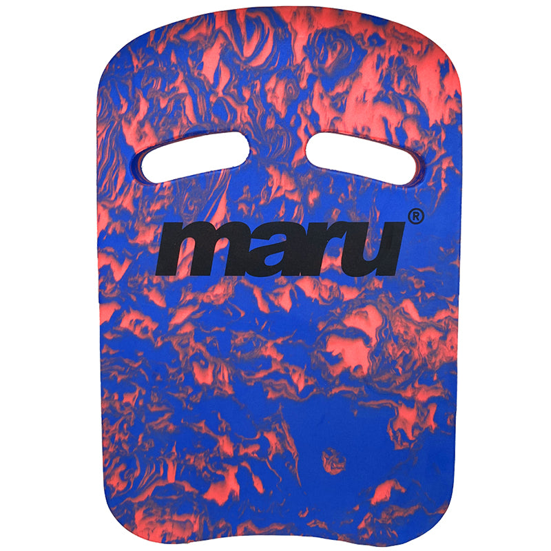 Maru - Swirl Two Grip Fitness Kickboard - Red/White/Blue