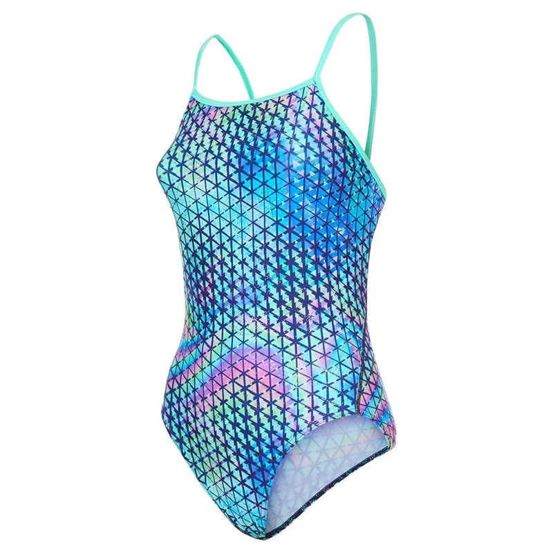 Maru - Techno Prism Fly Back Girls Swimsuit