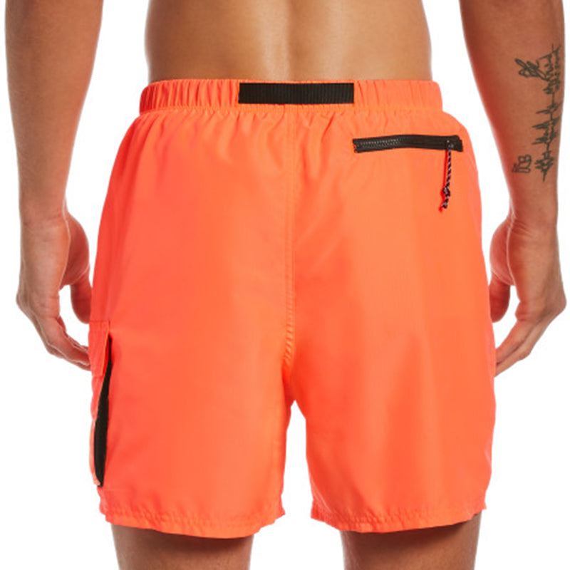 Nike - Belted Packable 5" Volley Short (Bright Mango)