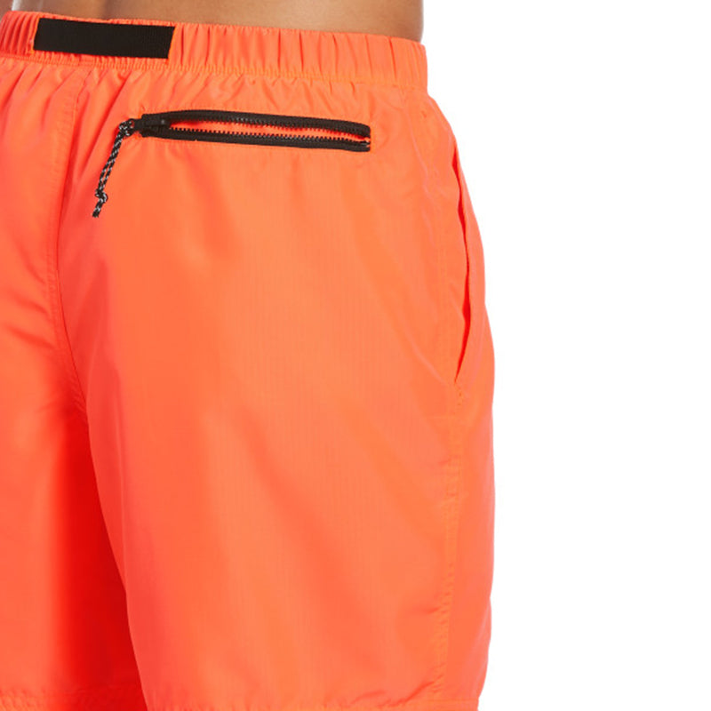 Nike - Belted Packable 5" Volley Short (Bright Mango)