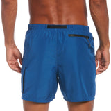 Nike - Belted Packable 5" Volley Short (Dk Marina Blue)