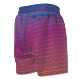 Nike - Boys  Shark Stripe Breaker 4" Volley Short (Photo Blue)