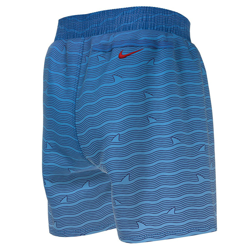 Nike - Boys Shark Stripe Breaker 4" Volley Short (University Red)