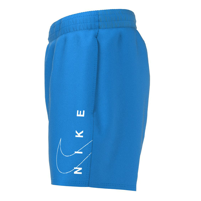 Nike - Boys Split Logo Lap 4" Volley Short (Photo Blue)