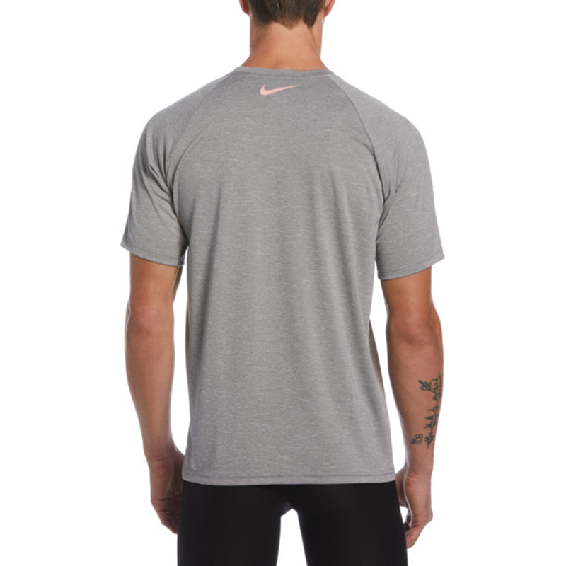 Nike - Collage Logo Short Sleeve Hydroguard (Particle Grey)
