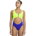 Nike - Colorblock Cutout One Piece (Indigo Burst)