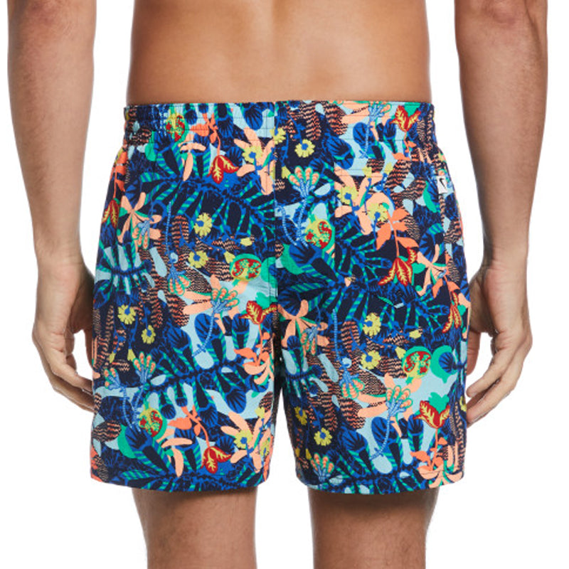 Nike - Electric Floral Icon 5" Volley Short (Midnight Navy)
