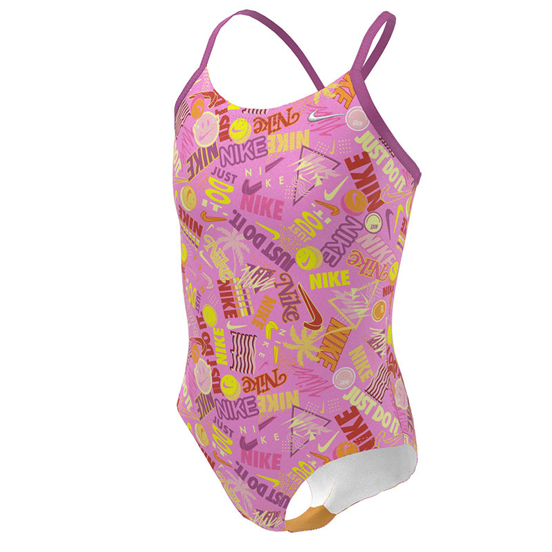 Nike - Girl's Have A Nike Day Crossback One Piece (Pink Spell)