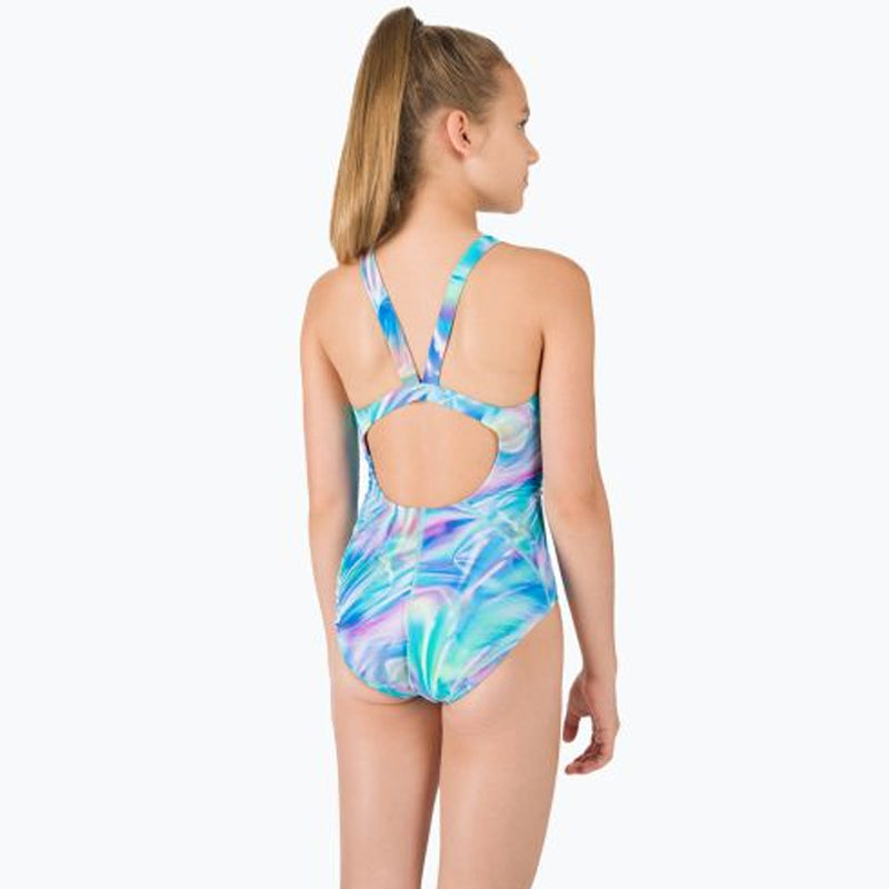 Nike - Girls Hydrastrong Multiple Prints Fastback One Piece (Cool Multi)