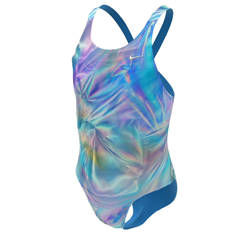 Nike - Girls Hydrastrong Multiple Prints Fastback One Piece (Cool Multi)