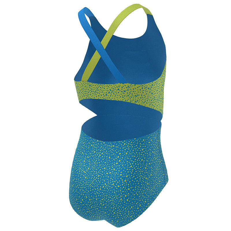 Nike - Girls' Water Dots Crossback Monokini (Photo Blue)