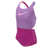 Nike - Girls' Water Dots Crossback Monokini (Pink Prime)