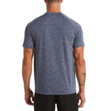 Nike - Heather Short Sleeve Hydroguard (Midnight Navy)