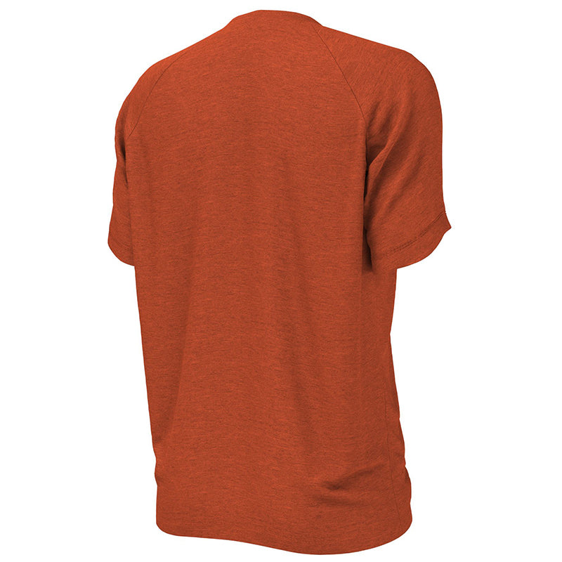 Nike - Heather Short Sleeve Hydroguard (Rush Orange)