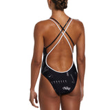 Nike - Hydrastrong Multi Print Spiderback One Piece (Black)