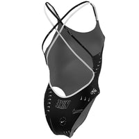 Nike - Hydrastrong Multi Print Spiderback One Piece (Black)