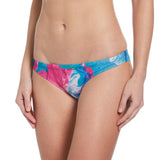 Nike - Hydrastrong Multiple Print Cheeky Bottom (Psychic Purple)