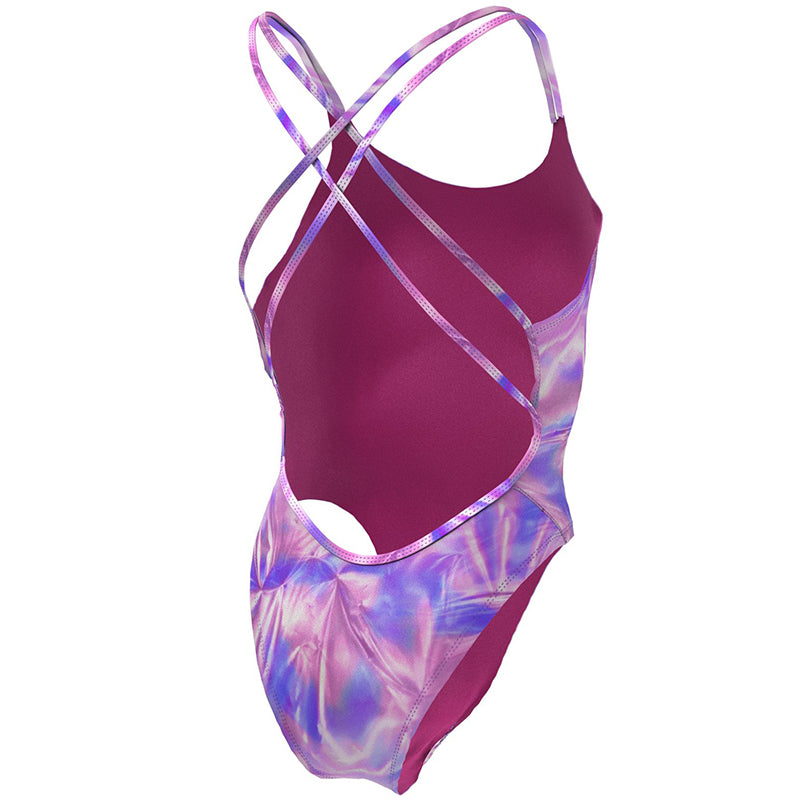 나이키 하이드라스트롱 스파이더백 원피스 수영복 Nike Hydrastrong Multiple Print (Warm Multi) 스윔아울렛