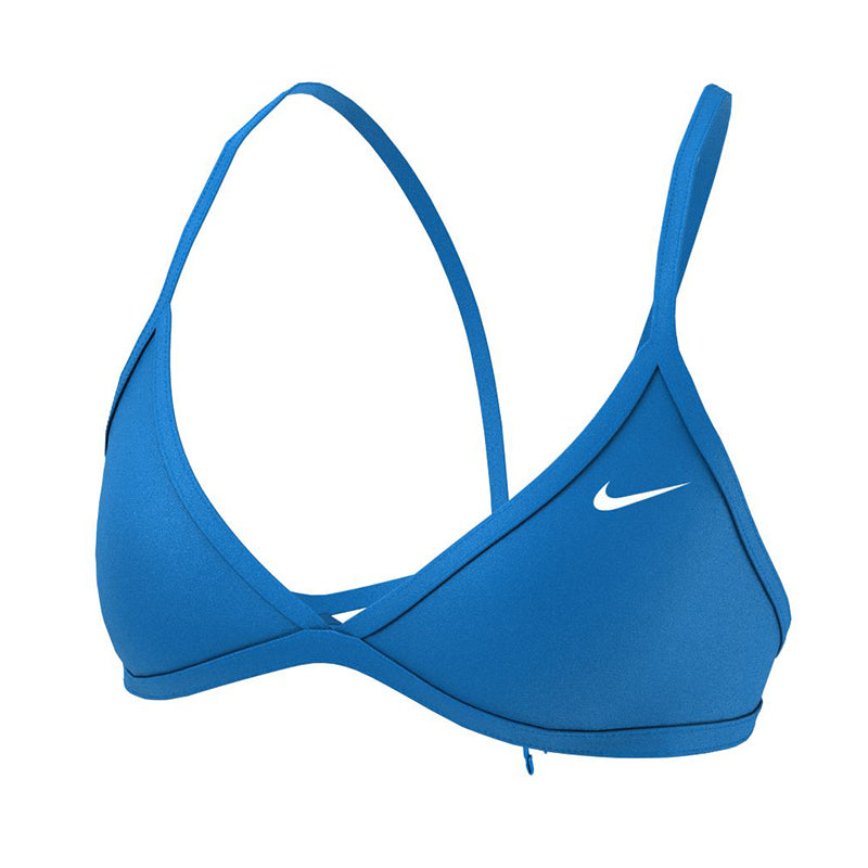 Nike - Hydrastrong Solid Tie Back Bikini Top (Photo Blue)