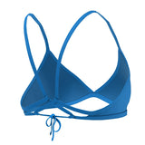 Nike - Hydrastrong Solid Tie Back Bikini Top (Photo Blue)