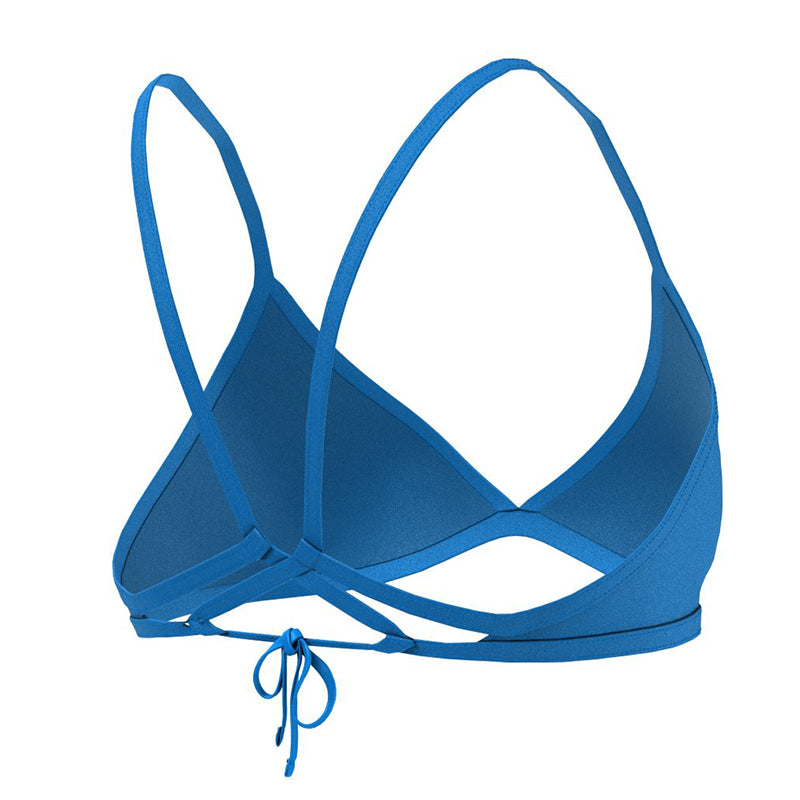 Nike - Hydrastrong Solid Tie Back Bikini Top (Photo Blue)