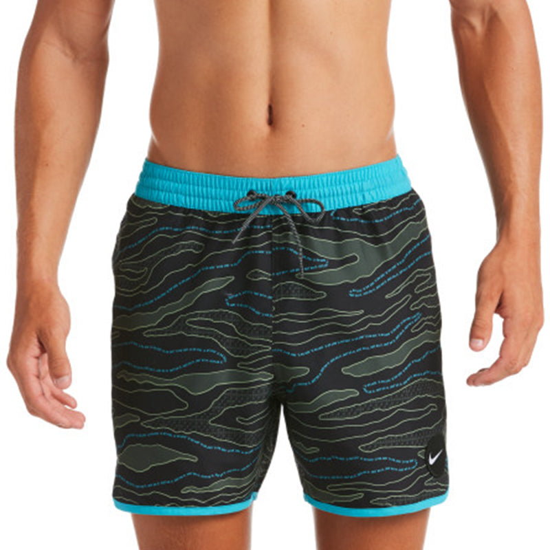 Nike - JDI Camo Diverge 5" Volley Short (Black)