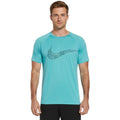 Nike - JDI Swoosh Short Sleeve Hydroguard (Washed Teal)