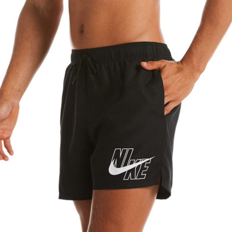 Nike - Logo Lap 5" Volley Short (Black)