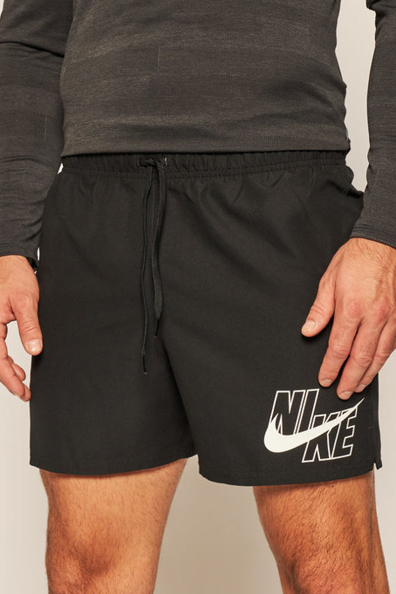 Nike - Logo Lap 5" Volley Short (Black)