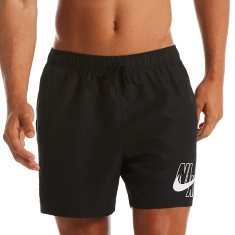 Nike - Logo Lap 5" Volley Short (Black)