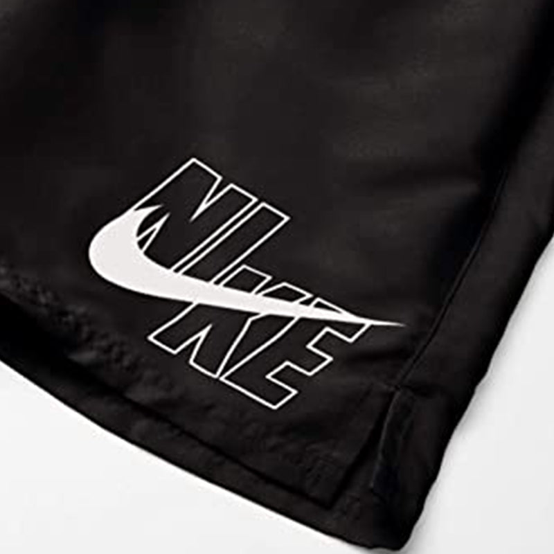 Nike - Logo Lap 5" Volley Short (Black)
