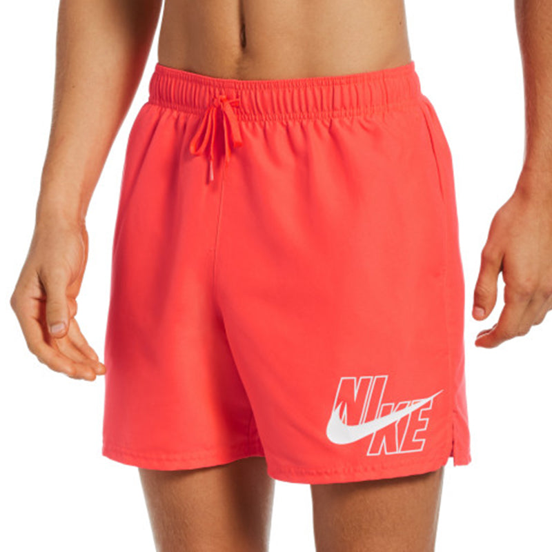 Nike - Logo Lap 5" Volley Short (Bright Crimson)