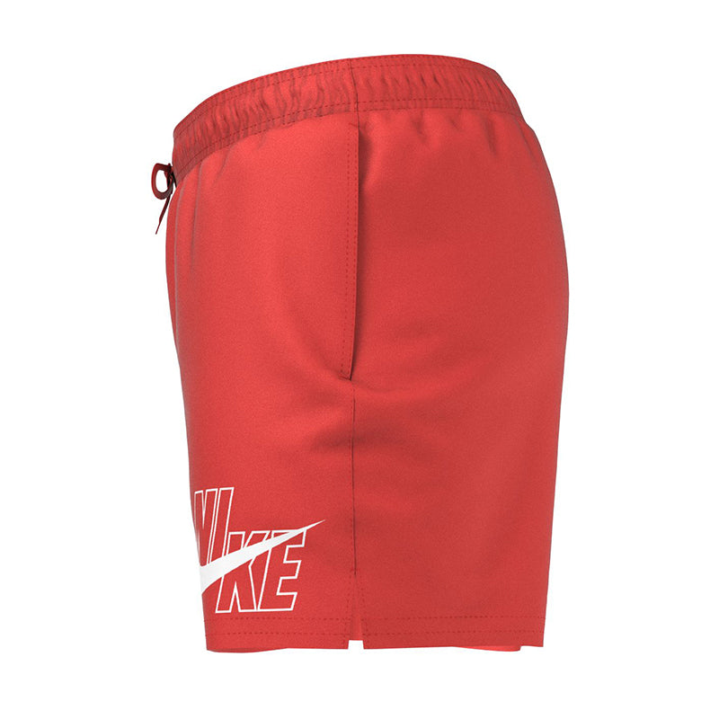 Nike - Logo Lap 5" Volley Short (Bright Crimson)