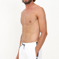 Nike - Logo Tape 5" Volley Short (White)