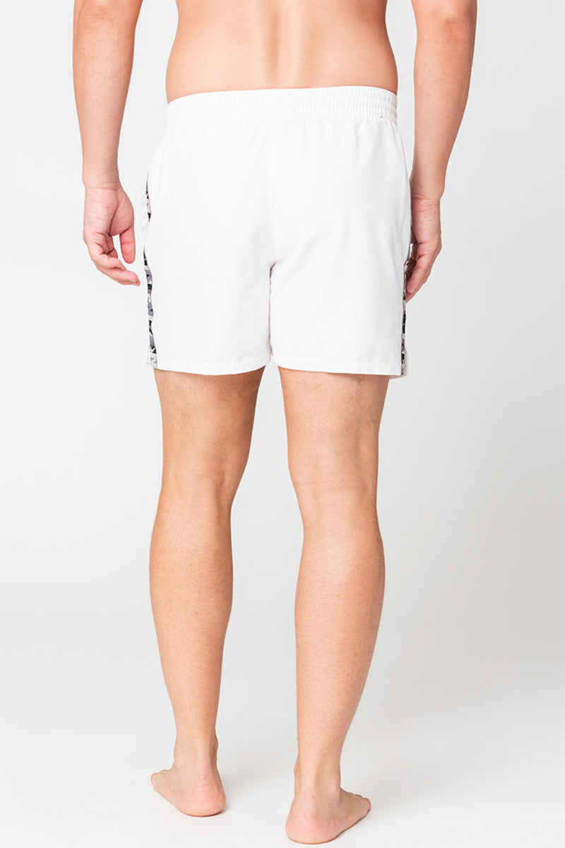 Nike - Logo Tape 5" Volley Short (White)