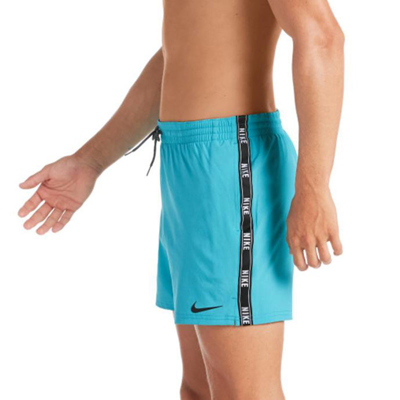 Nike - Logo Tape Racer 5" Volley Short (Oracle Aqua)