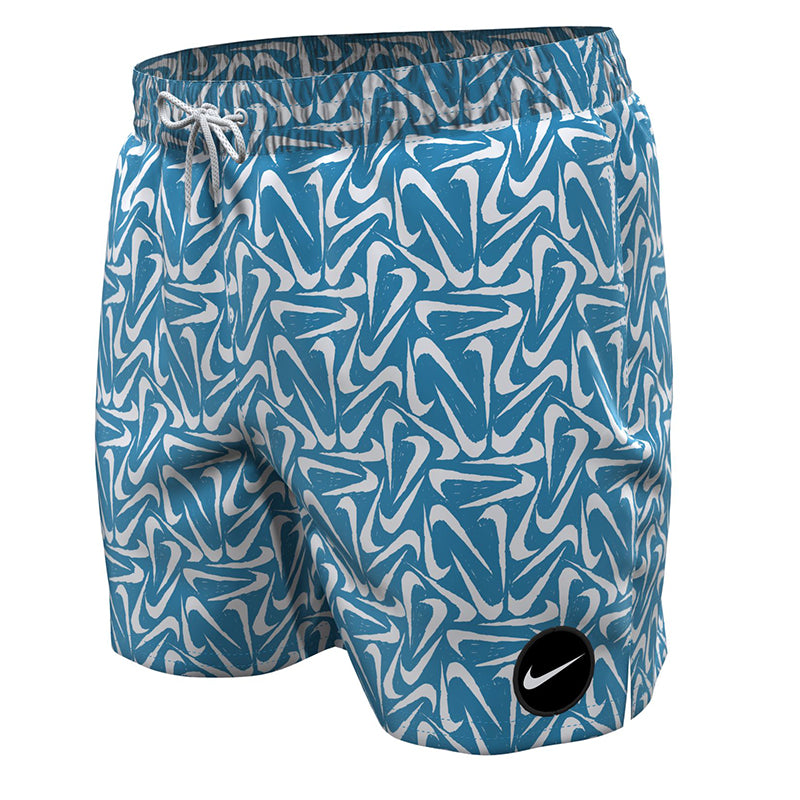 Nike - Marker Swoosh Lap 5' Volley Short (Laser Blue)