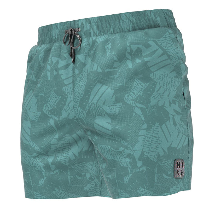 Nike - Men's Swim Collage Icon 5" Volley Short (Washed Teal)