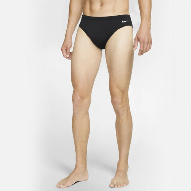 Nike - Men's Swim Poly Solid HydraStrong Brief (Black)