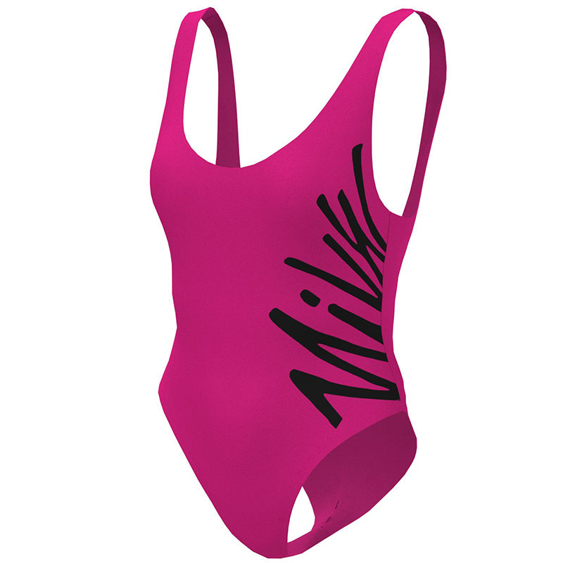 Nike - Multi Logo U-Back One Piece (Pink Prime)