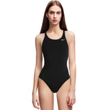 Nike - Poly Solid Hydrastrong Fastback Girls One Piece (Black)