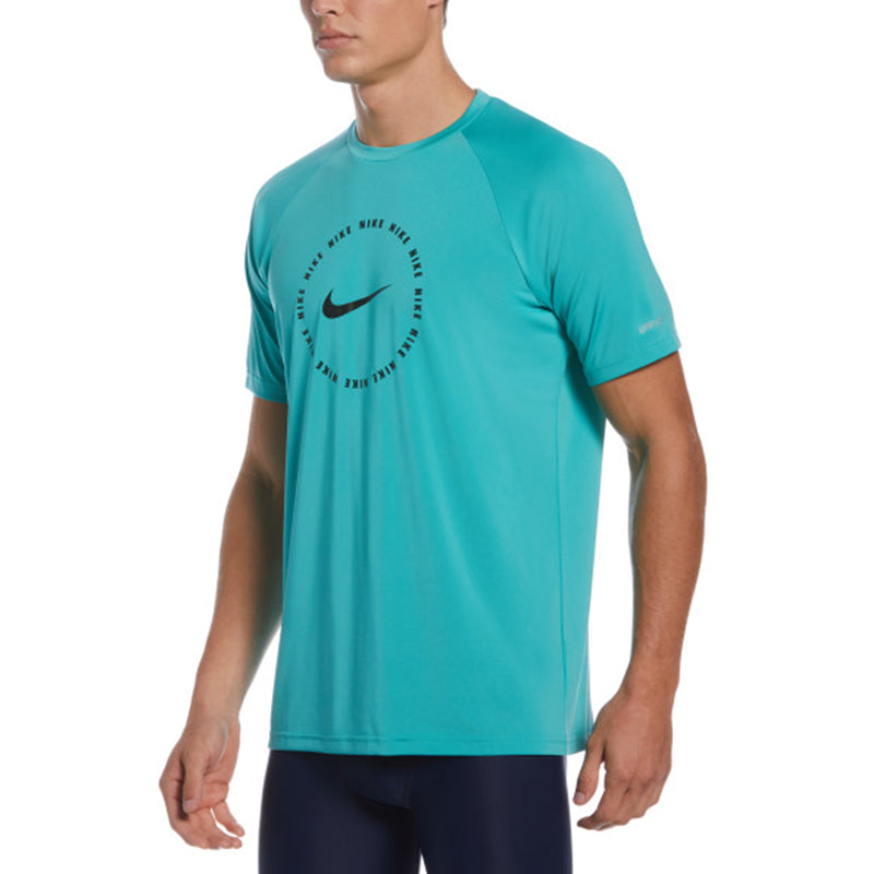 Nike - Ring Logo Short Sleeve Hydroguard (Washed Teal)