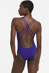 Nike - Solid Hydrastrong Spiderback One Piece (Court Purple)