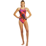 Nike - Spectrum Crossback One Piece Swimsuit (Villain Red)