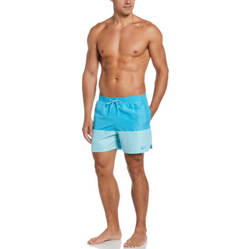 Nike - Swim Men's Split 5" Volley Short (Chlorine Blue)