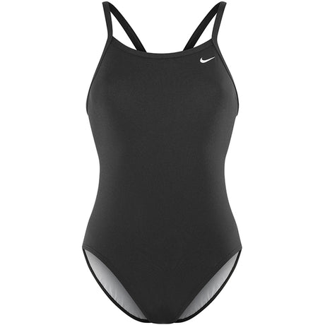 Nike - Swim Poly Core Solid Racerback One Piece (Black)