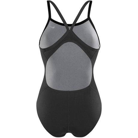 Nike - Swim Poly Core Solid Racerback One Piece (Black)