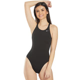 Nike - Poly Solid Hydrastrong Fastback One Piece (Black)