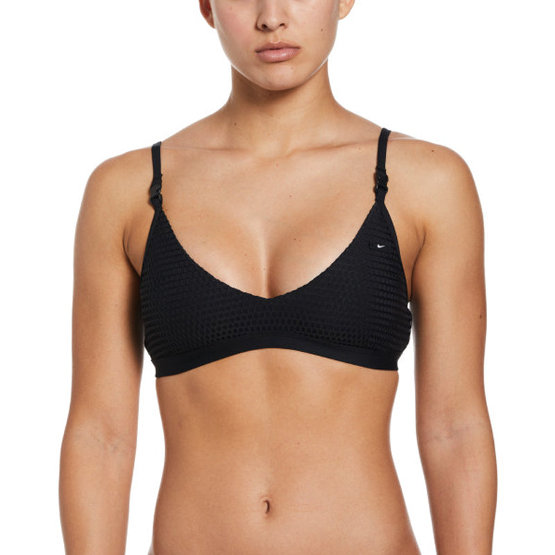 Nike - Wild V-Neck Bikini Top (Black)